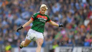 <p>Cora Staunton of Mayo during the TG4 Ladies Football All-Ireland Senior Championship Final match between Dublin and Mayo at Croke Park in Dublin. Photo by Brendan Moran/Sportsfile</p> <p>Cora Staunton of Mayo during the TG4 Ladies Football All-Ireland Senior Championship Final match between Dublin and Mayo at Croke Park in Dublin. Photo by Brendan Moran/Sportsfile</p>