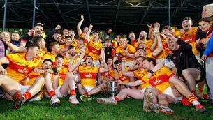 <p>Castlebar Mitchels celebrate after defeating Garrymore to win the 2026 Mayo SFC Final in Hastings INsurance MacHale Park. Picture: INPHO/James Crombie</p> <p>Castlebar Mitchels celebrate after defeating Garrymore to win the 2026 Mayo SFC Final in Hastings INsurance MacHale Park. Picture: INPHO/James Crombie</p>